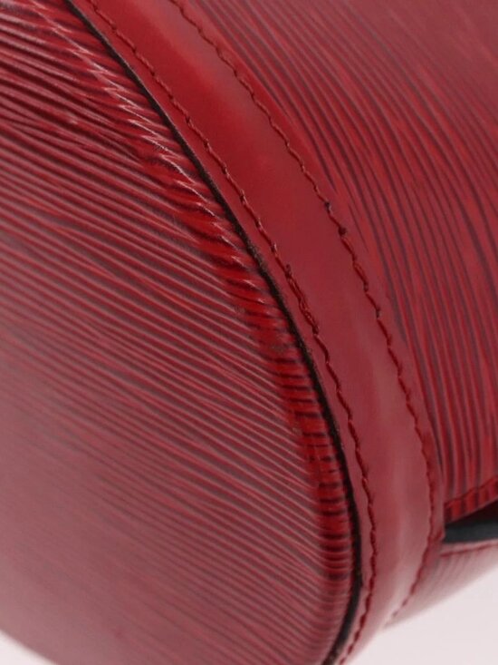 LOUIS VUITTON Epi Cluny Shoulder Bag Red M52257 LV Auth ka3024 - Picture 5 of 16